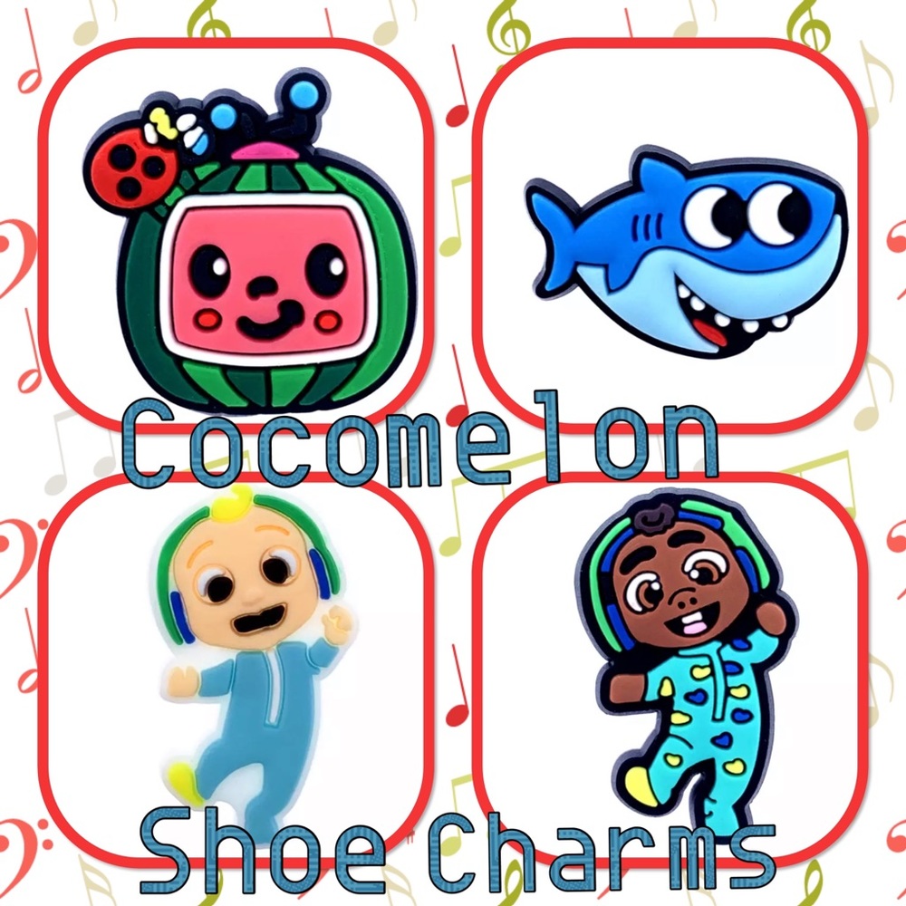 🍉New🍉 Cocomelon Shoe Charms 🍉